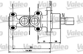 Цилиндр VALEO 402251