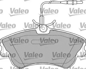 Комплект тормозных колодок VALEO 540803