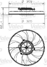 Вентилятор VALEO 696003