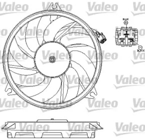 Вентилятор VALEO 696069