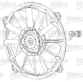 Вентилятор VALEO 696091