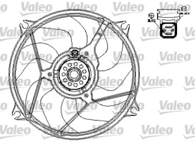 Вентилятор VALEO 696136