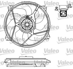 Вентилятор VALEO 696137