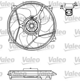 Вентилятор VALEO 696138