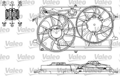 Вентилятор VALEO 696149