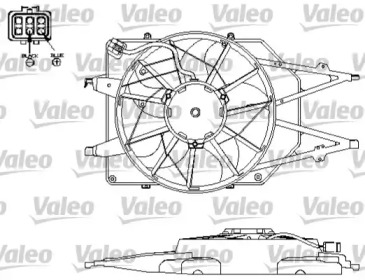 Вентилятор VALEO 696151