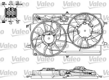 Вентилятор VALEO 696153