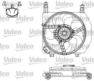 Вентилятор VALEO 696158