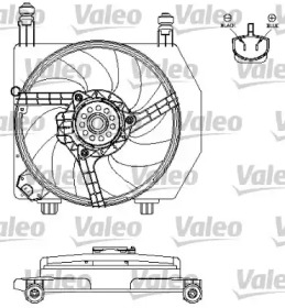 Вентилятор VALEO 696160