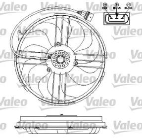 Вентилятор VALEO 696196