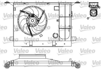 Вентилятор VALEO 696211