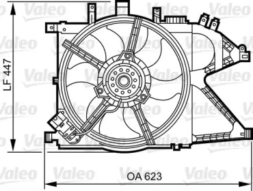 Кронштейн VALEO 696381