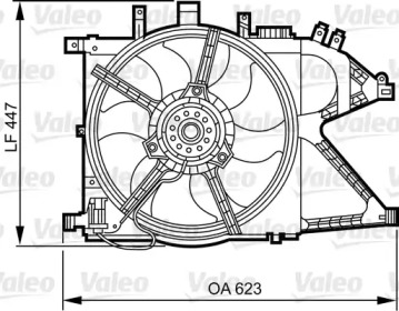 Кронштейн VALEO 696382