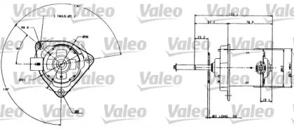 Электродвигатель VALEO 698005