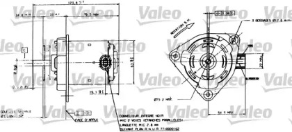 Электродвигатель VALEO 698084