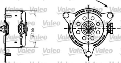 Электродвигатель VALEO 698086