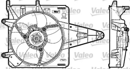 Вентилятор VALEO 698517