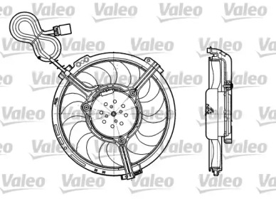 Вентилятор VALEO 698658