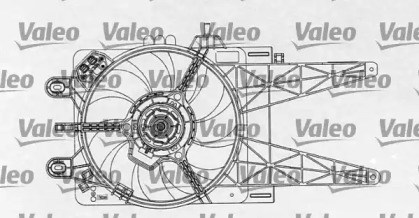 Вентилятор VALEO 698763