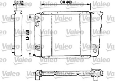 Теплообменник VALEO 730028