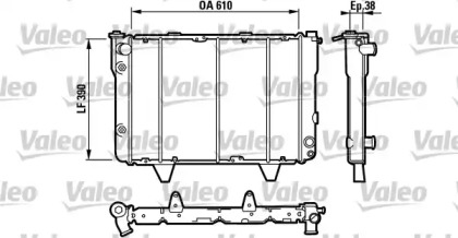 Теплообменник VALEO 730037