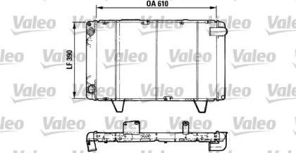 Теплообменник VALEO 730062