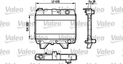 Теплообменник VALEO 730063