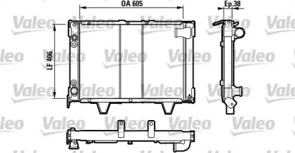 Теплообменник VALEO 730066