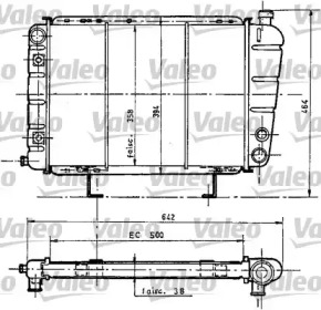 Теплообменник VALEO 730068