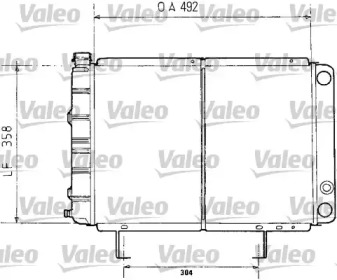 Теплообменник VALEO 730071