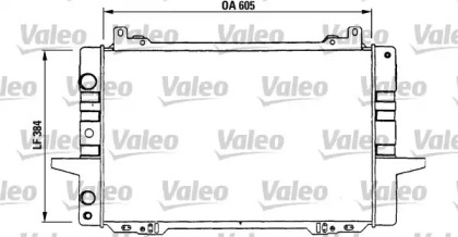 Теплообменник VALEO 730114