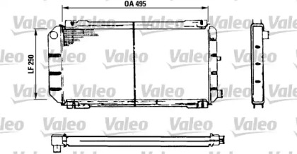 Теплообменник VALEO 730116