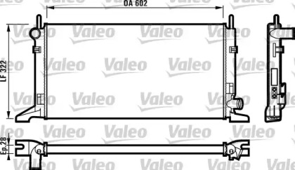 Теплообменник VALEO 730117