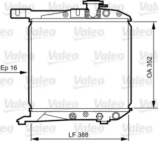 Теплообменник VALEO 730168