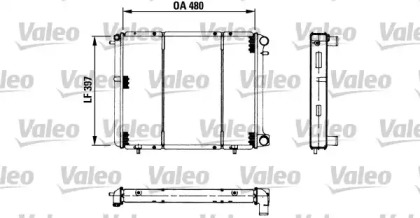 Теплообменник VALEO 730180