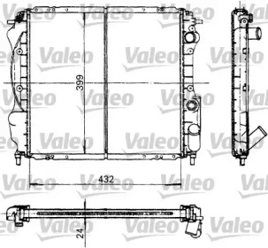 Теплообменник VALEO 730182