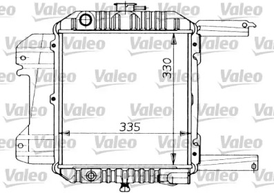 Теплообменник VALEO 730261