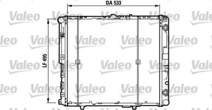 Теплообменник VALEO 730298