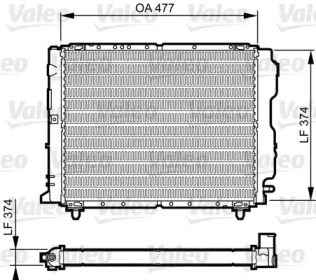 Теплообменник VALEO 730319