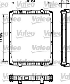 Теплообменник VALEO 730337