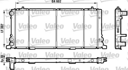 Теплообменник VALEO 730349