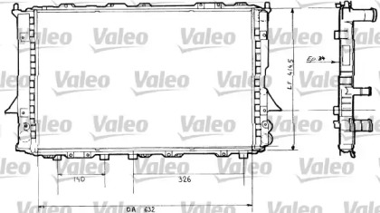 Теплообменник VALEO 730362