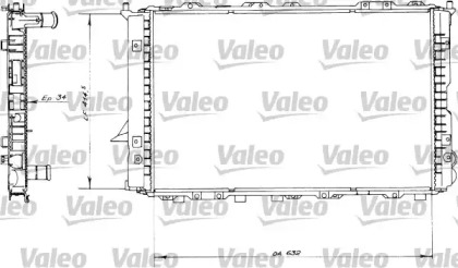 Радиатор, охлаждение двигателя VALEO 730363