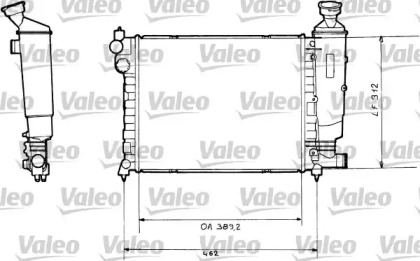 Теплообменник VALEO 730366