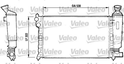 Теплообменник VALEO 730368