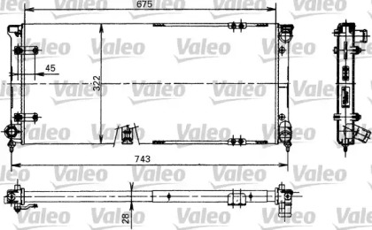 Теплообменник VALEO 730370