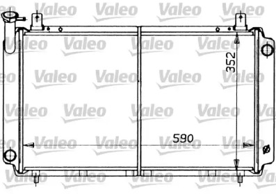 Теплообменник VALEO 730407