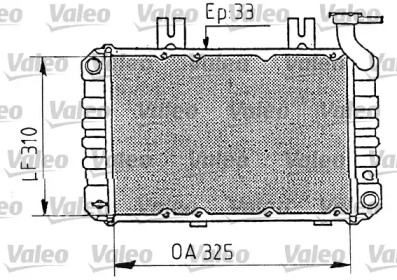 Теплообменник VALEO 730411