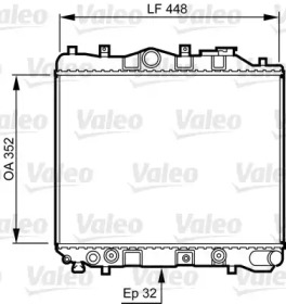 Теплообменник VALEO 730435