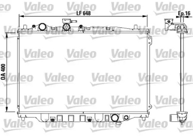 Теплообменник VALEO 730440